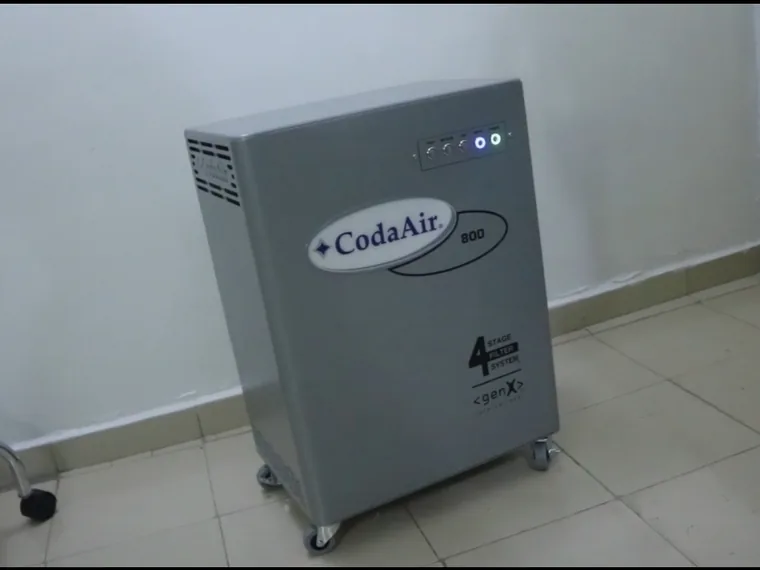 Air handling unit serving the laboratory